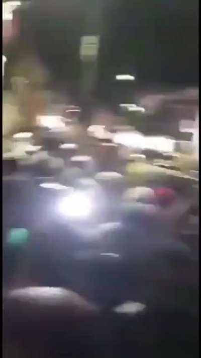 Large mob of hooligans from a &lsquo;special community&rsquo; gather outside BJP MLA&rsquo;s house in an attempt to break in and teach him a &ldquo;lesson&rdquo; during the riots that occurred last night at Bengaluru.