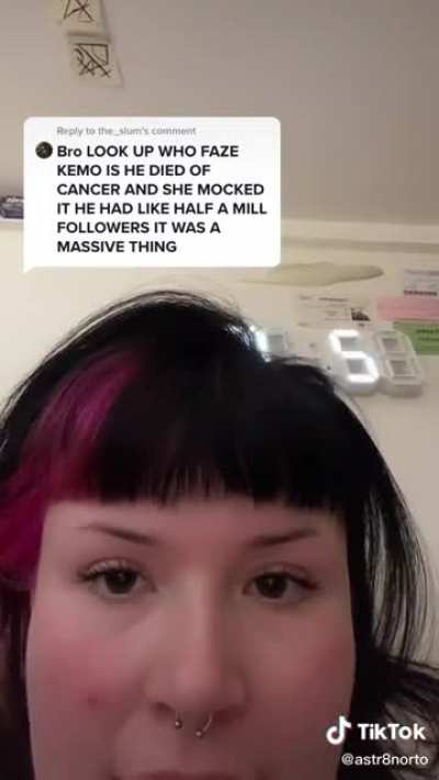 Comments on this video are all saying faze chemo deserved to die :/