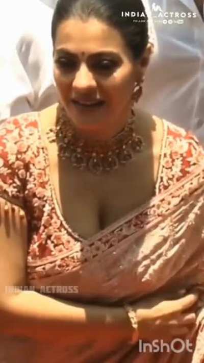 Never stop showing them off, Kajol