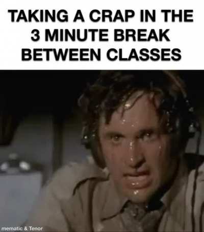 Why don&rsquo;t you go before class?