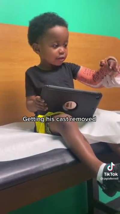 Getting cast removed