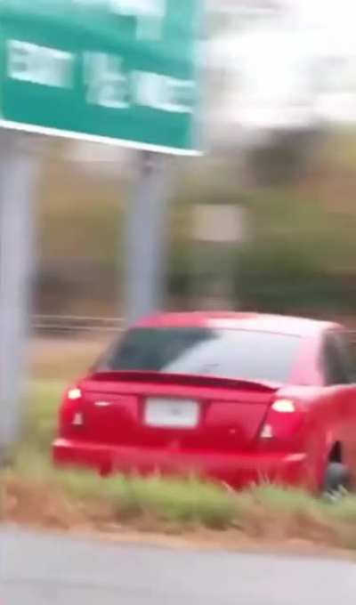 When you&rsquo;re laughing at someone wrecking in front of you