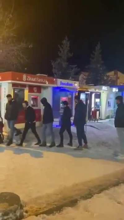 ATM queue