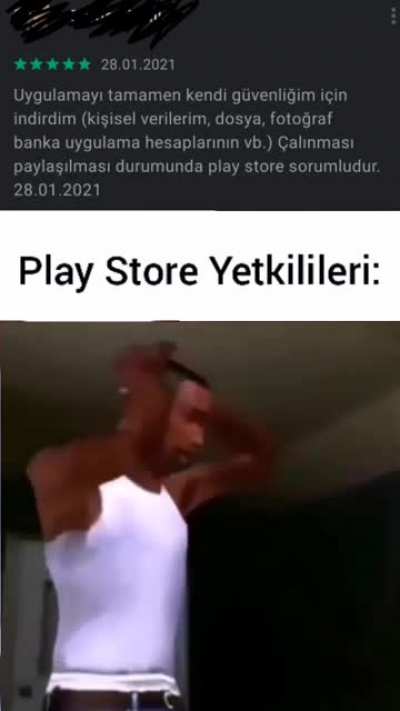 Beyler b&uuml;y&uuml;k bir sorunumuz var, Ahmet bu yorumu atmış.