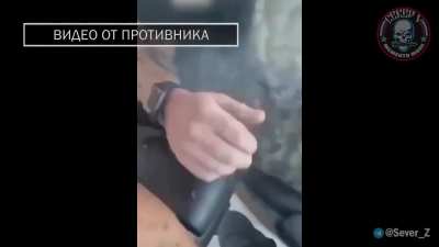 Russian Sever-V Brigade FPV kamikaze drone strike on UAF vehicle, plus GoPro footage of Ukrainians inside the vehicle after the drone hit
