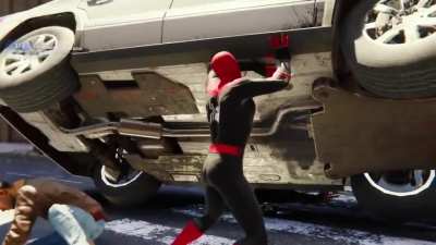 "spider-man doesn't kill people" also spider-man: