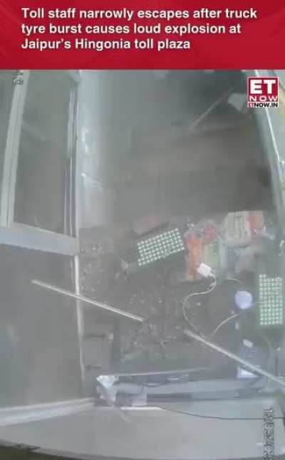 A truck&rsquo;s tyre burst can cause such a great deal!