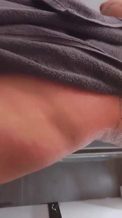 just a towel