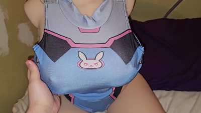 Monroe's boobs are fun to play with