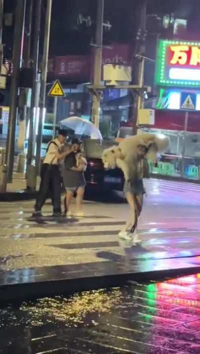 To stay dry
