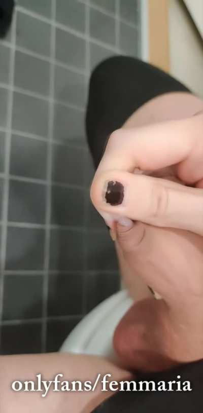 my post cum routine &eth;&curren;