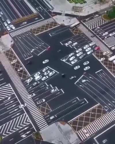 Перекресток в Китае