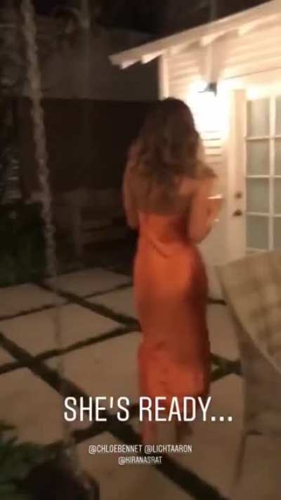 She's ready