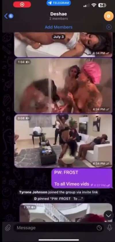New Deshae Frost text 8509389144