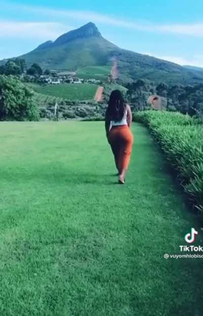 Mountainous ass