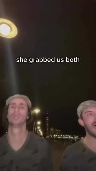 a night time jog