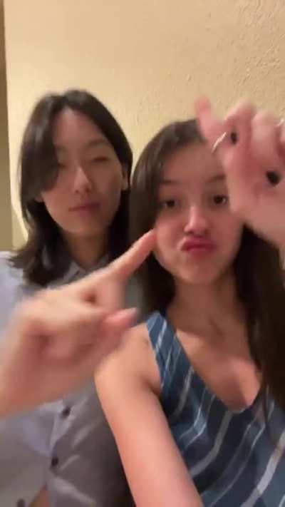 Madison Hu and Olivia Rodrigo
