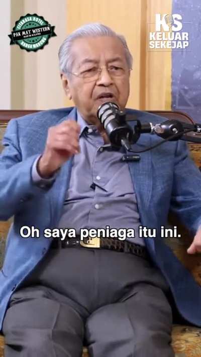 KJ&rsquo;s reaction when Tun M denied he started money politics in UMNO