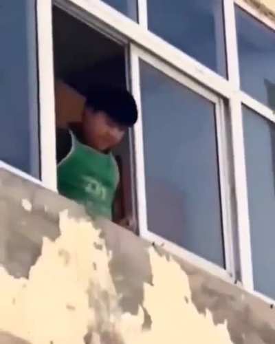 To take cover
