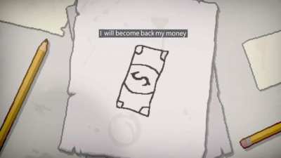 modded "I will become back my money" into the game to replace the original intro