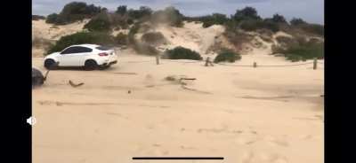 Towing a car