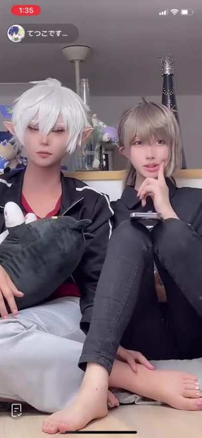 Pretty little I think Asian lesbian combo