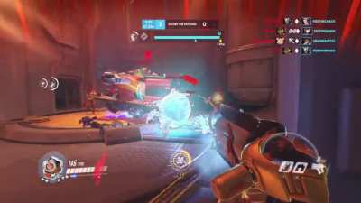 Overenthusiastic enemies get played by Mei
