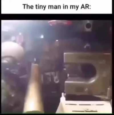 Tiny man
