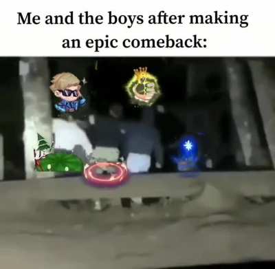 It feels so good.