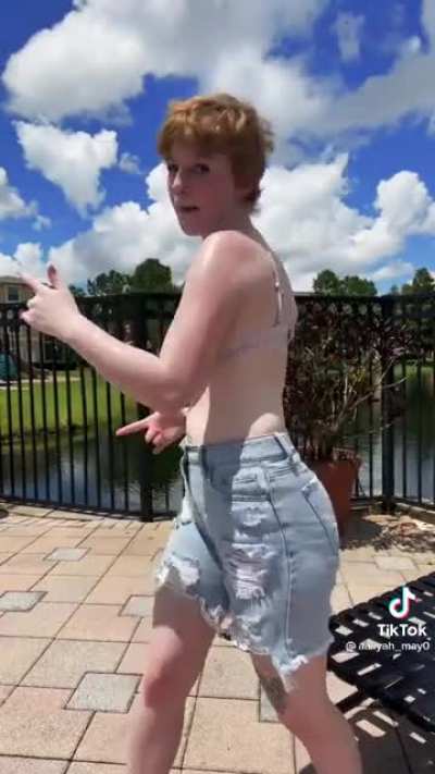 short haired slut