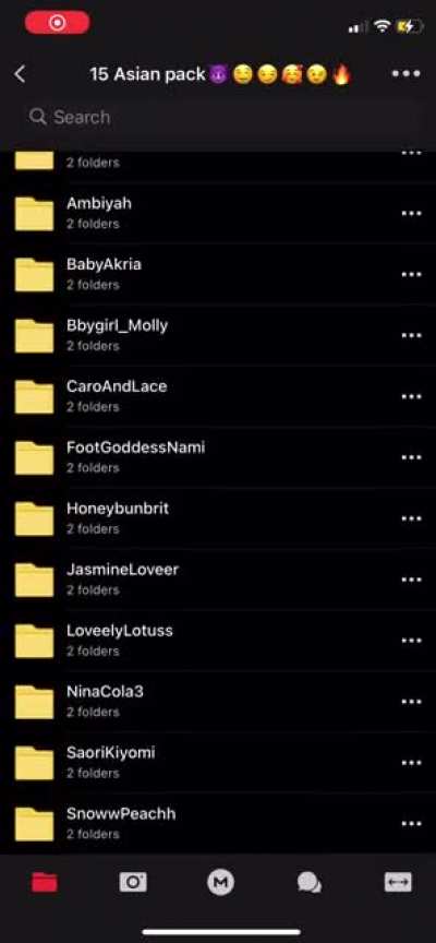 15 ASIAN GIRLS FOLDER PACK🔥🔥Filled with 15 Different Asian girls UPDATED 0n1yfans content even with their pay per view videos ‼️🤤 Message me if you want it 💰💰🤑CHEAP‼️😈🔌
