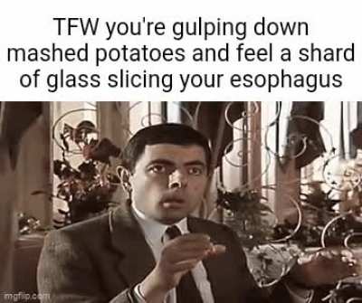 Don't eat your food too quickly now 😉