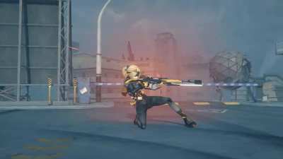 Trigger's Sniper rifle's detachable part is really a handgun