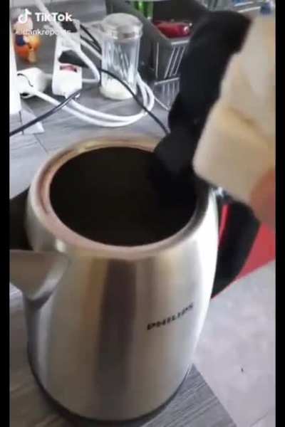 Boiling water