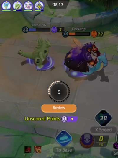 Tyranitar is enjoying the view.