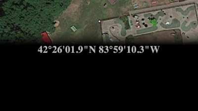 42&deg;26'01.9"N 83&deg;59'10.3"W pls send help asap (posted to r/okbuddyretard on April 14, 2020)