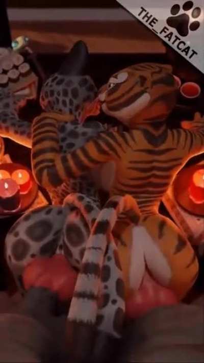 Master Snow Leopard &amp;amp; Master Tigress [MMFF] (The_FatCat)
