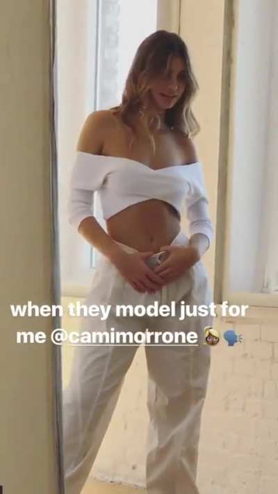Wearing white [gif]