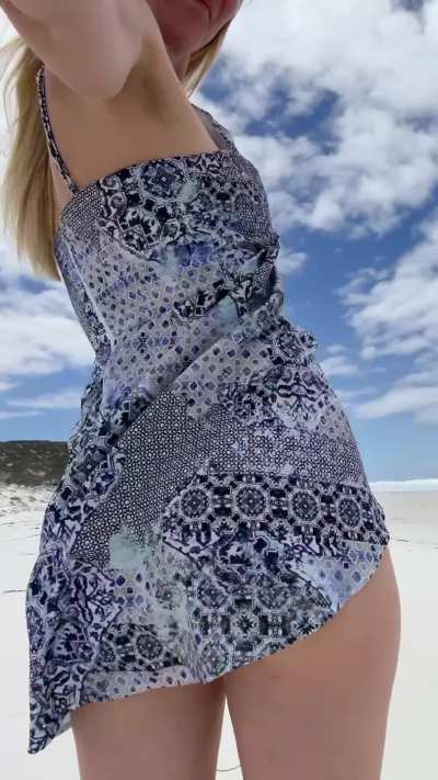 Naughty beach day 