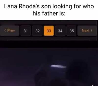 He&rsquo;s gonna be looking for a while