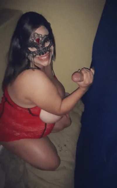 Oops, my face and tits didn't catch all the cum, there's some on the ground, LOL! 💦🤭💦