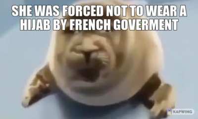 For context, French senate wants to ban hijab formuslim girls younger tha 18
