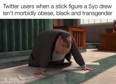 "Why is he as thin as a stick?"