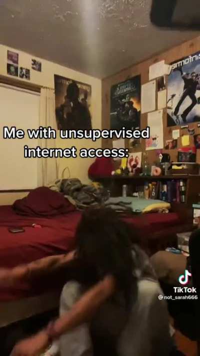 I had access to the internet way too young