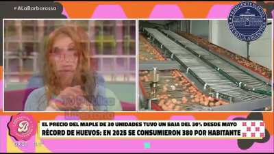 NANCY Pazos FURIOSA por la SUBA del CONSUMO. Aumento del CONSUMO de HUEVO IMPRESIONANTE: 
