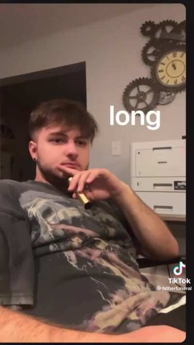 Snippet from his tiktok, loving this one