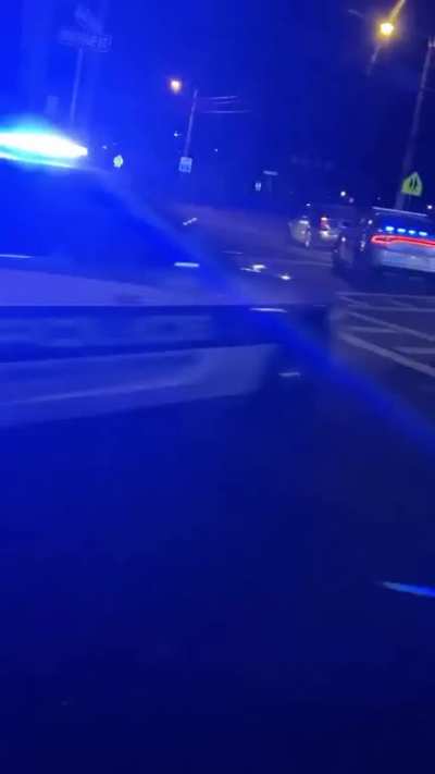 Cop chase!!