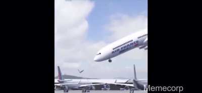 Airplane takeoff