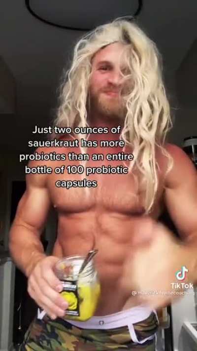 Probiotic protip - gut health is super important