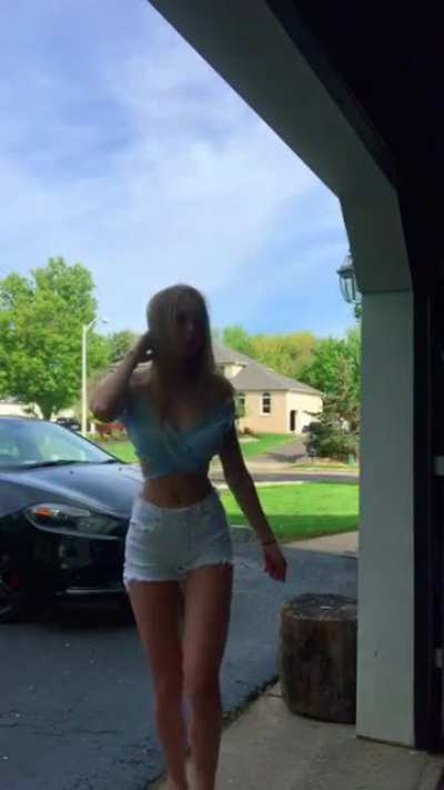 Small frame, big tits